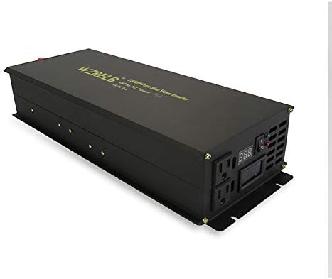 WZRELB Power Inverter 2500W Pure Sine Wave Inverter 12V 120V Dc AC Converter - Image 4
