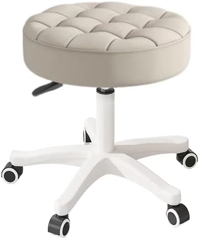 Small Chair Round Rolling Stool by HDHNBA