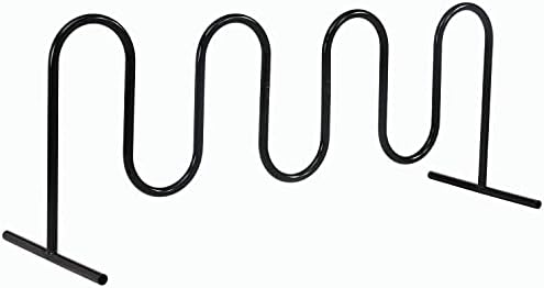 Global Industrial 94" L Wave Bike Rack, Free Standing, 9-Bike Capacity - Image 6