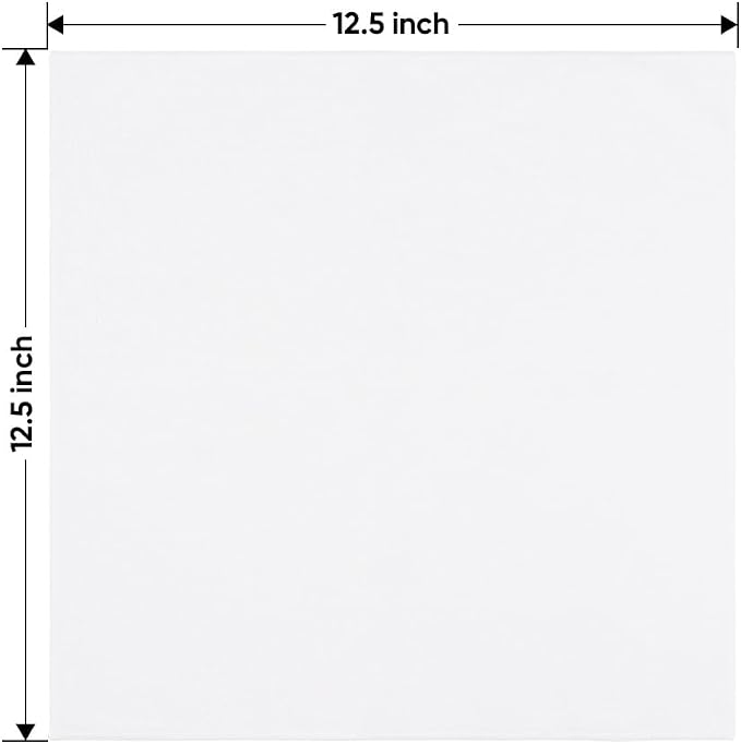 HOMEXCEL White Microfiber Cleaning Cloth 12 Pack, 12.5 x 12.5 inch Microfiber - Image 7