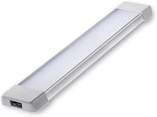 LED Interior Utility Light Fixture 10.6" x 2.6", High Lumen-Output Low Current by Raycharm