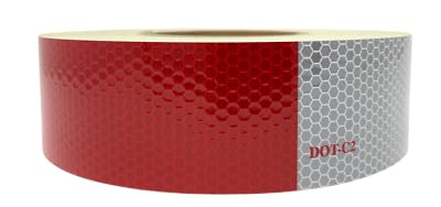 2" x150' roll DOT-C2 Premium Reflective Safety Conspicuity Tape Truck Trailer - Image 3