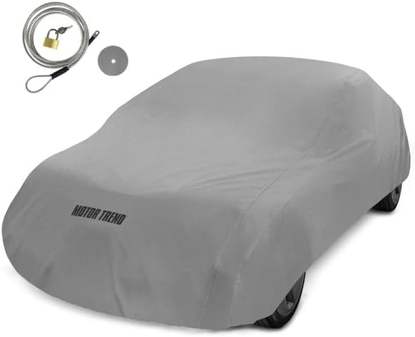 Motor Trend Breathable Lightweight Car Cover, Anti-Moisture Build-Up by MotorTrend