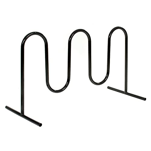 Global Industrial 68" L Wave Bike Rack, Free Standing, 7-Bike Capacity - Image 6