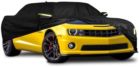 Waterproof Car Cover for Chevrolet Camaro 2010-2022 240T Outdoor Full Car Cover by XUKEY