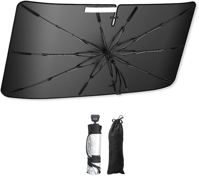 SXCY for 2023-2025 Chevy Colorado/Canyon Windshield Umbrella Sunshade 2025 - Image 8