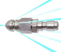 Pressure Washer Sewer Jetter Nozzle by MIZORLIE