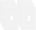 1-Gang Screwless Toggle Switch Wall Plate Cover Toggle Switch Outlet Electrical by COAPIN258