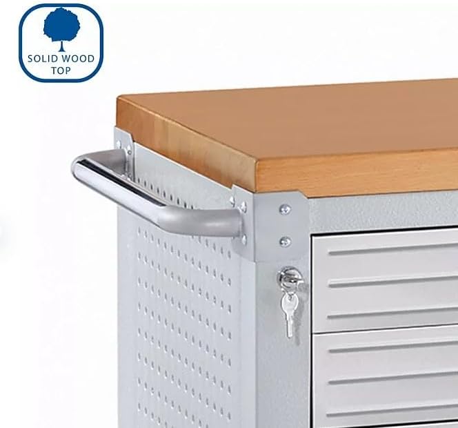 Heavy Duty 8-Piece Steel Garage Cabinet Storage Set - Image 5