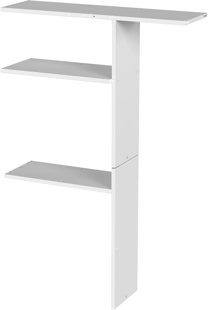 Vertical Storage Shed Shelf, Weatherproof Metal Shelf by Unknown