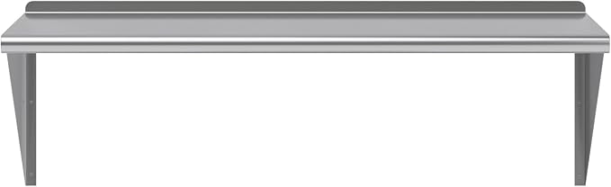 AmGood 48" Long X 24" Deep Stainless Steel Wall Shelf | NSF Certified | - Image 4