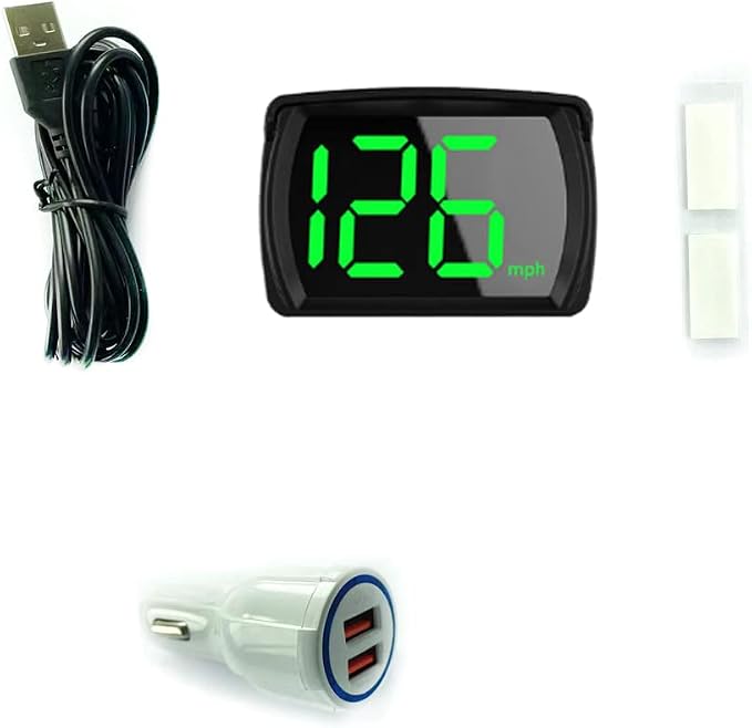 Shkalacar Car HUD Headup Display KM/H MPH GPS Digital Speedometer - Image 2