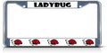 Ladybug Ladybugs License Plate Frame Tag Holder Cover by Unknown