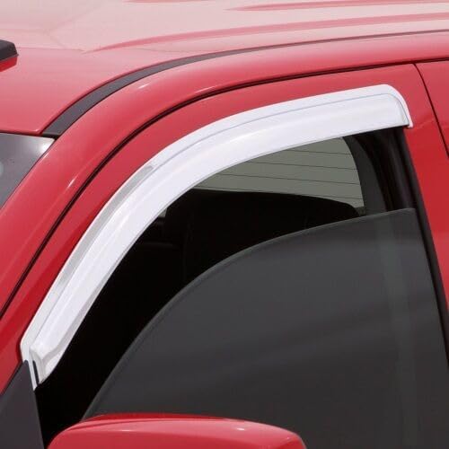 94155Y Chrome Side Window Visor Wind Vent Deflector fit - Image 9
