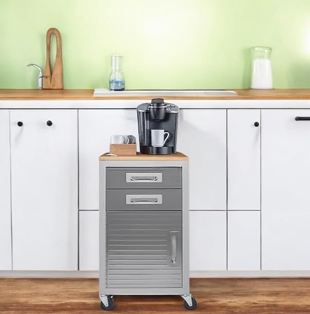 Heavy Duty Rolling Storage Cabinet - Image 4
