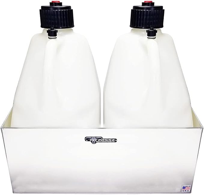 Pit Posse Double Utility Jug Holder Organizer Storage Rack - Image 6