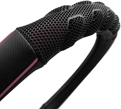 Flying Banner car Steering Wheel Cover Faux Leather Massage Universal fit 3D - Image 4