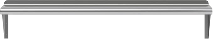 AmGood 48" Long X 10" Deep Stainless Steel Wall Shelf | NSF Certified | - Image 4