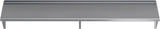 AmGood 72" Long X 16" Deep Stainless Steel Wall Shelf | NSF Certified | - Image 4