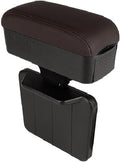 JEYODA Car Armrest Box with Cup Holder Car Central Liftable Armres Storage by JEYODA