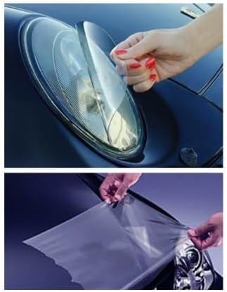 12 by 48 Inches Self Adhesive Headlight, Tail Lights, Fog Lights Tint Vinyl Film - Image 3