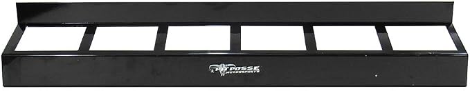 Pit Posse 304BK Six Quart Oil Can Rack Holder 32" Caddy Wall Hanger Aluminum - Image 4
