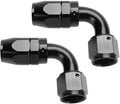 LokoCar 12AN Hose End Fitting 90 Degree Swivel by GetToKnowEachOther