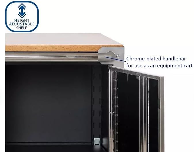 Heavy Duty Rolling Storage Cabinet - Image 5
