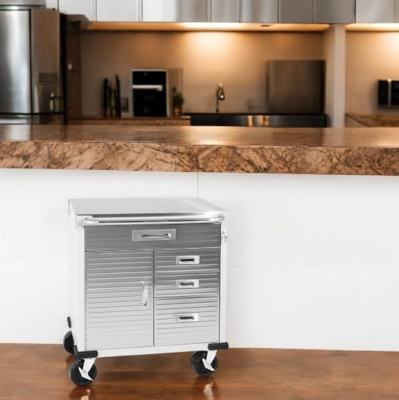 Heavy Duty Rolling Storage Cabinet - Image 4