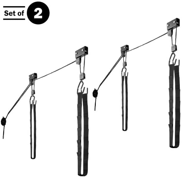 RAD Sportz Kayak Hoist 2-Pack Quality Garage Storage Canoe Lift - Image 2