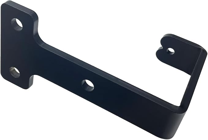 4 PCS black heavy duty metal flat j hooks - Image 5