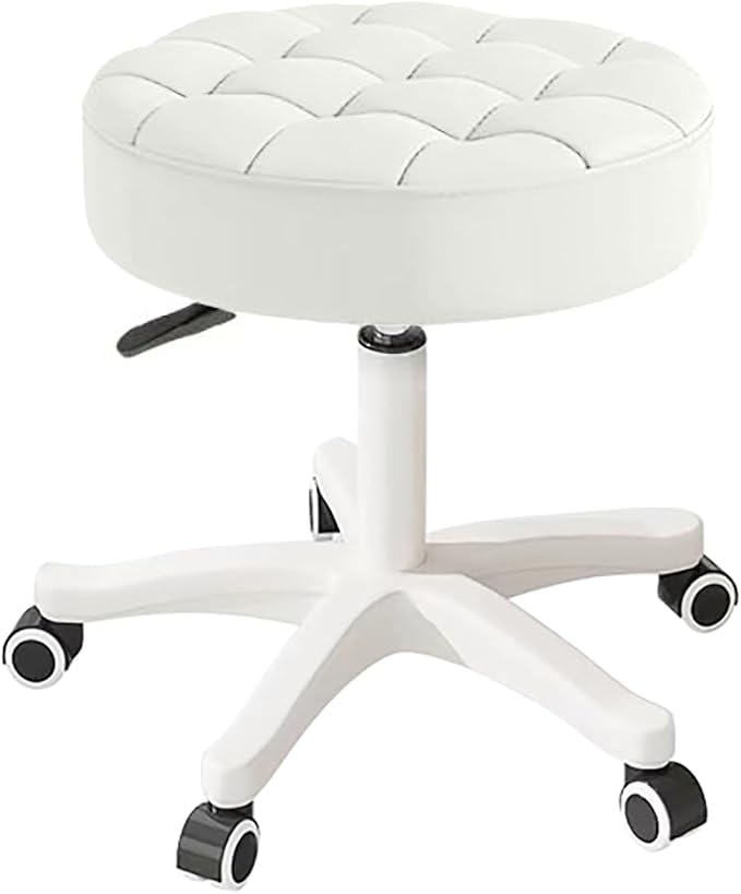 Small Chair Round Rolling Stool by HDHNBA