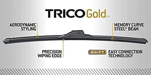 TRICO Gold™ 20 & 20 Inch Pack of 2 Automotive Replacement Windshield Wiper - Image 6