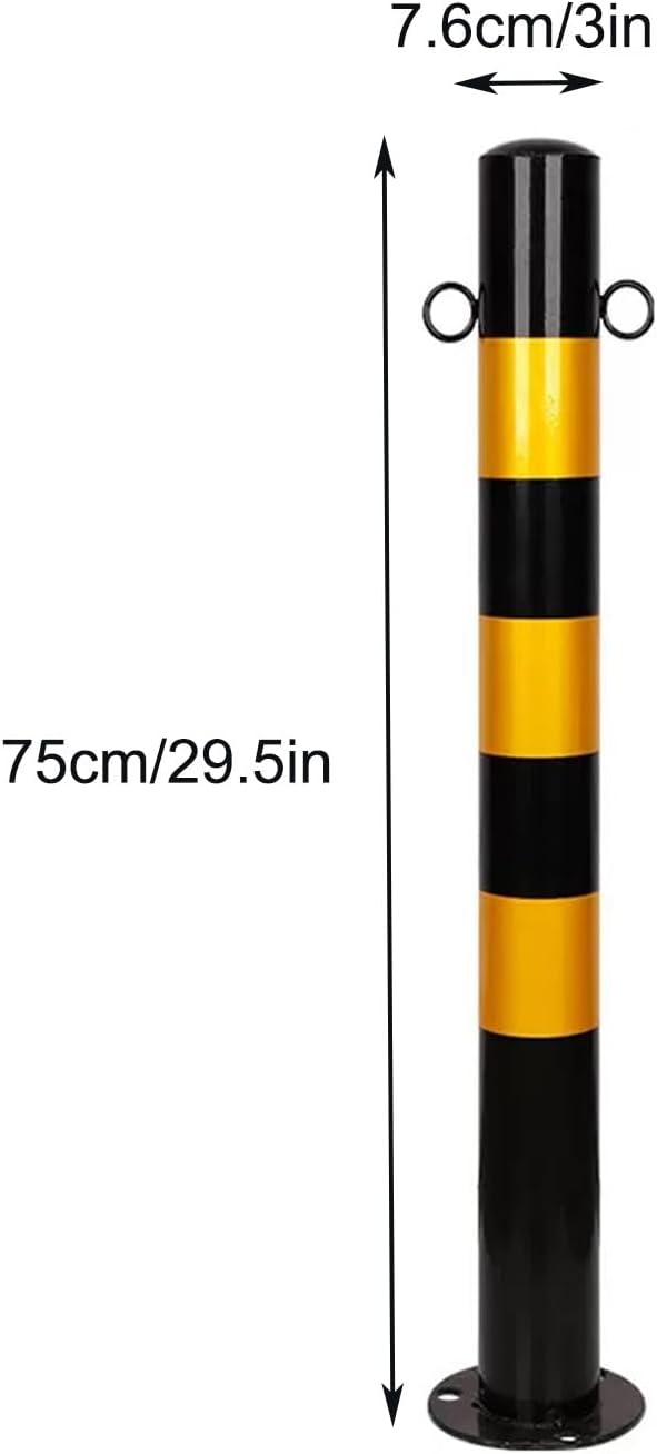 Safety Barrier Bollard for Driveways, Parking Bollard for Warehouse, Traffic - Image 7