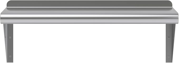 AmGood 24" Long X 10" Deep Stainless Steel Wall Shelf | NSF Certified | - Image 4