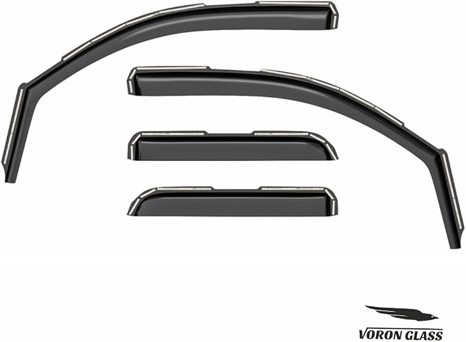 Voron Glass in-Channel Extra Durable Rain Guards - Image 8