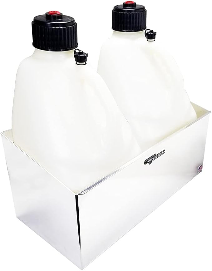 Pit Posse Double Utility Jug Holder Organizer Storage Rack - Image 7