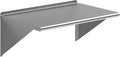 AmGood 36" Long X 24" Deep Stainless Steel Wall Shelf | NSF Certified | by AmGood