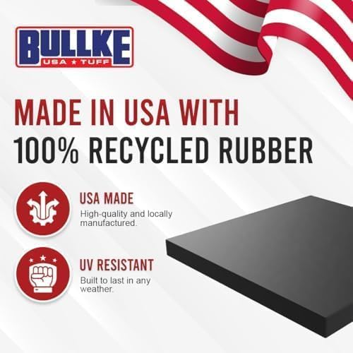 USA Made RV Leveling Jack Flex Pads 9" – Heavy-Duty Rubber Jack Pads – Non-Slip - Image 3