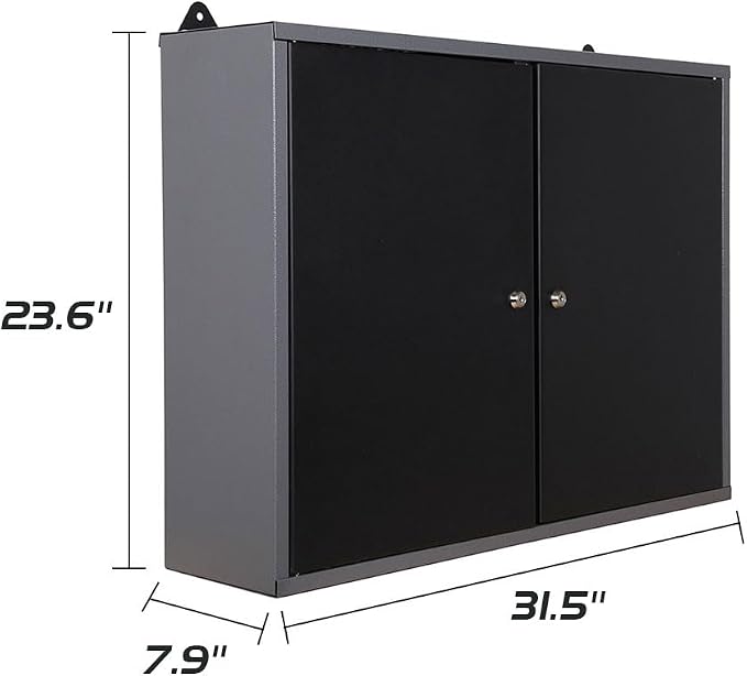 JZD Steel Garage Wall Mounted Tool Cabinet - Image 3