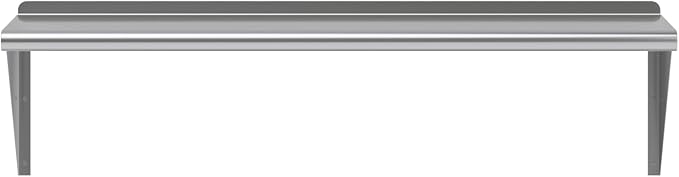 AmGood 48" Long X 14" Deep Stainless Steel Wall Shelf | NSF Certified | - Image 4