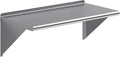 AmGood 36" Long X 18" Deep Stainless Steel Wall Shelf | NSF Certified | by AmGood