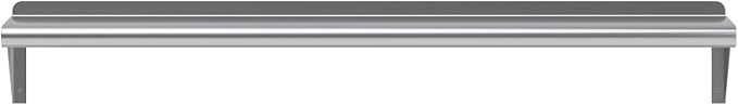 AmGood 48" Long X 8" Deep Stainless Steel Wall Shelf | NSF Certified | - Image 4