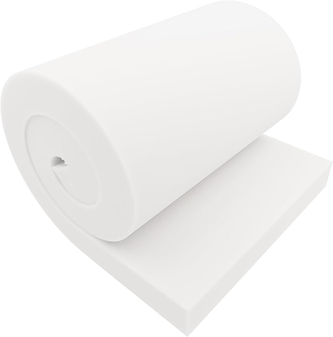 GoTo Foam 3" Height x 24" Width x 72" Length 36ILD Upholstery Cushion Made in - Image 2