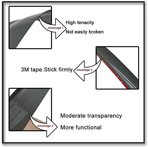 Wind Deflector Compatible with 1997-2001 Honda CRV Smoke Sun/Rain Guards Window - Image 7
