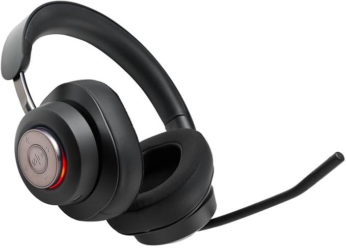 Kensington AH3X Bluetooth Headset, Wireless Over-Ear Headset, Boom Microphone by Kensington