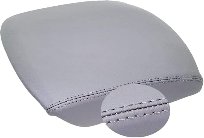 Leather Console Lid Armrest Cover Fits - Image 2