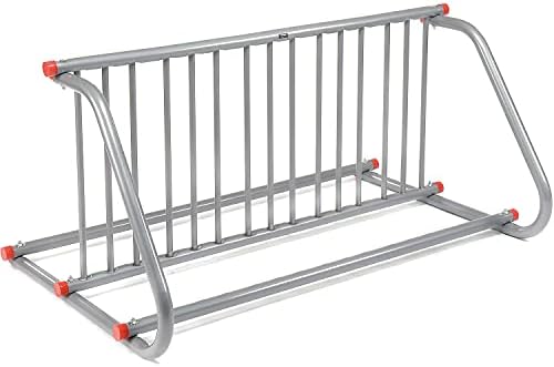 Global Industrial 59-3/4"L Grid Bike Rack, Double Sided, Powder Coated Steel - Image 6