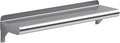 AmGood 24" Long X 6" Deep Stainless Steel Wall Shelf | NSF Certified | by AmGood