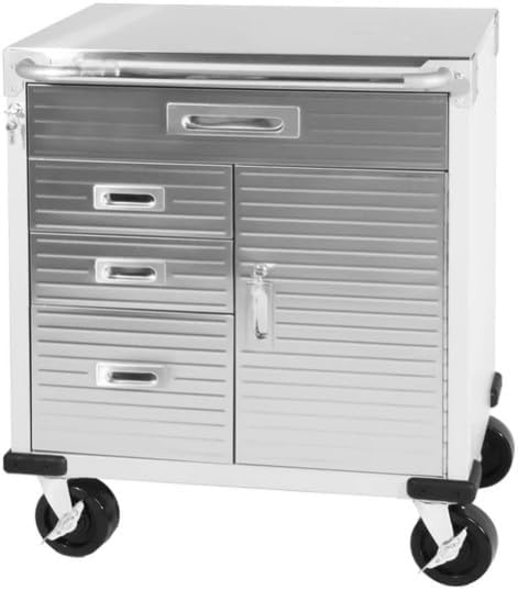 Heavy Duty Rolling Storage Cabinet by Unknown